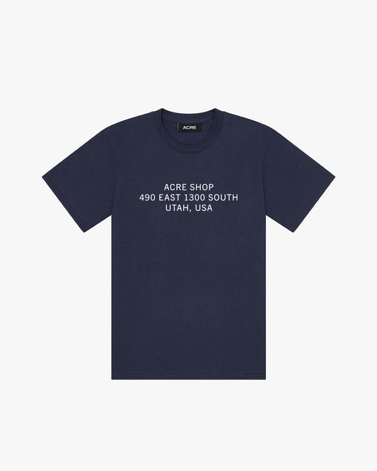 Acre - Shop T Shirt (Navy)